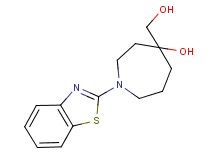 1-(1,3-benzothiazol-2-yl)-4-(hydroxymethyl)-4-azepanol