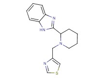 2-[1-(1,3-thiazol-4-ylmethyl)piperidin-2-yl]-1H-benzimidazole