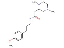 2-(1,4-dimethylpiperazin-2-yl)-N-[3-(4-methoxyphenyl)propyl]acetamide