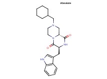 (3S,9aR)-8-(cyclohexylmethyl)-3-(1H-indol-3-ylmethyl)tetrahydro-2H-pyrazino[1,2-a]pyrazine-1,4(3H,6H)-dione