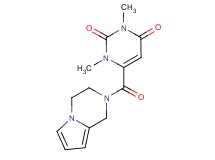 6-(3,4-dihydropyrrolo[1,2-a]pyrazin-2(1H)-ylcarbonyl)-1,3-dimethyl-2,4(1H,3H)-pyrimidinedione