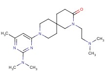 2-[2-(dimethylamino)ethyl]-9-[2-(dimethylamino)-6-methylpyrimidin-4-yl]-2,9-diazaspiro[5.5]undecan-3-one