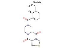 (5aR,11aR)-7-(1-naphthoyl)tetrahydro-1H-pyrazino[1,2-a][1,3]thiazolo[3,4-d]pyrazine-5,11(5aH,11aH)-dione
