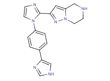2-{1-[4-(1H-imidazol-4-yl)phenyl]-1H-imidazol-2-yl}-4,5,6,7-tetrahydropyrazolo[1,5-a]pyrazine dihydrochloride