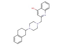 2-{[4-(1,2,3,4-tetrahydronaphthalen-2-yl)piperazin-1-yl]methyl}quinolin-4-ol