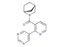 (1R*,4S*)-2-[(2-pyrimidin-5-ylpyridin-3-yl)carbonyl]-2-azabicyclo[2.2.1]heptane