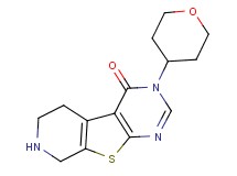 3-(tetrahydro-2H-pyran-4-yl)-5,6,7,8-tetrahydropyrido[4',3':4,5]thieno[2,3-d]pyrimidin-4(3H)-one