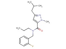 N-(2-fluorobenzyl)-3-isobutyl-1-methyl-N-propyl-1H-pyrazole-5-carboxamide