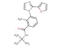 N-(tert-butyl)-3-[2-(2-furyl)-1H-imidazol-1-yl]-2-methylbenzamide