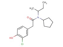 N-(sec-butyl)-2-(3-chloro-4-hydroxyphenyl)-N-cyclopentylacetamide