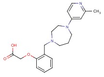 (2-{[4-(2-methyl-4-pyridinyl)-1,4-diazepan-1-yl]methyl}phenoxy)acetic acid