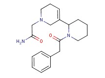 2-[5-[1-(phenylacetyl)piperidin-2-yl]-3,6-dihydropyridin-1(2H)-yl]acetamide