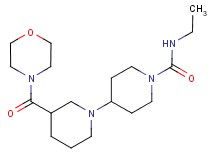 N-ethyl-3-(morpholin-4-ylcarbonyl)-1,4'-bipiperidine-1'-carboxamide