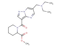 methyl 1-({6-[(diethylamino)methyl]pyrazolo[1,5-a]pyrimidin-3-yl}carbonyl)piperidine-2-carboxylate