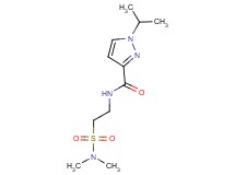 N-{2-[(dimethylamino)sulfonyl]ethyl}-1-isopropyl-1H-pyrazole-3-carboxamide