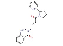3-{4-oxo-4-[2-(2-pyridinyl)-1-pyrrolidinyl]butyl}-4(3H)-quinazolinone