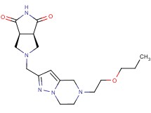(3aR*,6aS*)-5-{[5-(2-propoxyethyl)-4,5,6,7-tetrahydropyrazolo[1,5-a]pyrazin-2-yl]methyl}tetrahydropyrrolo[3,4-c]pyrrole-1,3(2H,3aH)-dione