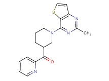 [1-(2-methylthieno[3,2-d]pyrimidin-4-yl)piperidin-3-yl](pyridin-2-yl)methanone