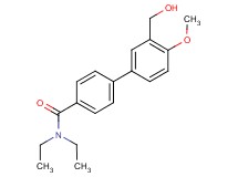 N,N-diethyl-3'-(hydroxymethyl)-4'-methoxybiphenyl-4-carboxamide