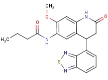N-[4-(2,1,3-benzothiadiazol-4-yl)-7-methoxy-2-oxo-1,2,3,4-tetrahydroquinolin-6-yl]butanamide