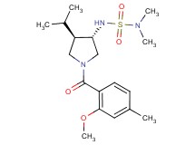 N'-[(3S*,4R*)-4-isopropyl-1-(2-methoxy-4-methylbenzoyl)-3-pyrrolidinyl]-N,N-dimethylsulfamide