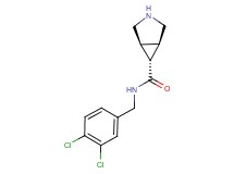 (1R*,5S*,6r)-N-(3,4-dichlorobenzyl)-3-azabicyclo[3.1.0]hexane-6-carboxamide