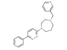 1-(6-phenyl-3-pyridazinyl)-4-(3-pyridinylmethyl)-1,4-diazepane