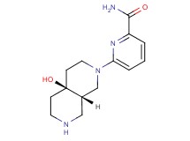 6-[rel-(4aS,8aS)-4a-hydroxyoctahydro-2,7-naphthyridin-2(1H)-yl]-2-pyridinecarboxamide dihydrochloride