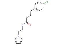 4-(4-chlorophenyl)-N-[2-(1H-pyrrol-1-yl)ethyl]butanamide