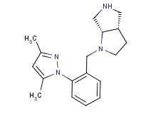 rel-(3aS,6aS)-1-[2-(3,5-dimethyl-1H-pyrazol-1-yl)benzyl]octahydropyrrolo[3,4-b]pyrrole dihydrochloride
