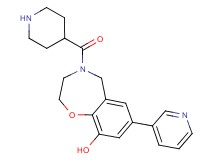 4-(4-piperidinylcarbonyl)-7-(3-pyridinyl)-2,3,4,5-tetrahydro-1,4-benzoxazepin-9-ol dihydrochloride