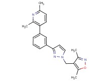 3-(3-{1-[(3,5-dimethyl-4-isoxazolyl)methyl]-1H-pyrazol-3-yl}phenyl)-2,6-dimethylpyridine