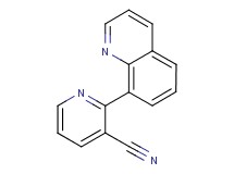 2-(8-quinolinyl)nicotinonitrile