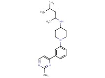 N-(1,3-dimethylbutyl)-1-[3-(2-methylpyrimidin-4-yl)phenyl]piperidin-4-amine