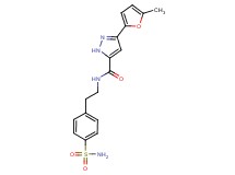 N-{2-[4-(aminosulfonyl)phenyl]ethyl}-3-(5-methyl-2-furyl)-1H-pyrazole-5-carboxamide
