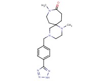 1,9-dimethyl-4-[4-(2H-tetrazol-5-yl)benzyl]-1,4,9-triazaspiro[5.6]dodecan-10-one