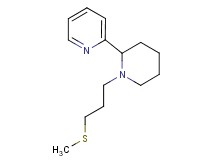 2-{1-[3-(methylthio)propyl]-2-piperidinyl}pyridine