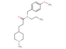 N-(4-methoxybenzyl)-3-(1-methylpiperidin-4-yl)-N-propylpropanamide