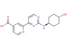 2-{2-[(trans-4-hydroxycyclohexyl)amino]pyrimidin-4-yl}isonicotinic acid