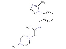 N-[2-(2-methyl-1H-imidazol-1-yl)benzyl]-1-(4-methylpiperazin-1-yl)propan-2-amine