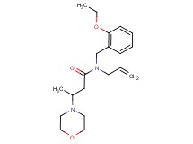 N-allyl-N-(2-ethoxybenzyl)-3-morpholin-4-ylbutanamide
