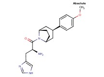 {(1S)-1-(1H-imidazol-4-ylmethyl)-2-[(3-endo)-3-(4-methoxyphenyl)-8-azabicyclo[3.2.1]oct-8-yl]-2-oxoethyl}amine dihydrochloride