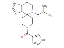 5-isobutyl-1'-(1H-pyrrol-3-ylcarbonyl)-1,5,6,7-tetrahydrospiro[imidazo[4,5-c]pyridine-4,4'-piperidine]