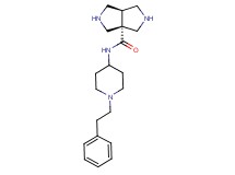 cis-N-[1-(2-phenylethyl)piperidin-4-yl]hexahydropyrrolo[3,4-c]pyrrole-3a(1H)-carboxamide