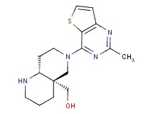 [(4aS*,8aR*)-6-(2-methylthieno[3,2-d]pyrimidin-4-yl)octahydro-1,6-naphthyridin-4a(2H)-yl]methanol