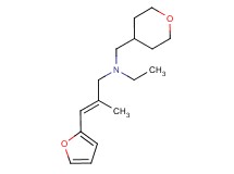 (2E)-N-ethyl-3-(2-furyl)-2-methyl-N-(tetrahydro-2H-pyran-4-ylmethyl)prop-2-en-1-amine