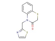 4-(1,3-thiazol-2-ylmethyl)-2H-1,4-benzothiazin-3(4H)-one