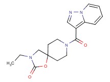 3-ethyl-8-(pyrazolo[1,5-a]pyridin-3-ylcarbonyl)-1-oxa-3,8-diazaspiro[4.5]decan-2-one