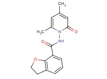 N-(4,6-dimethyl-2-oxopyridin-1(2H)-yl)-2,3-dihydro-1-benzofuran-7-carboxamide