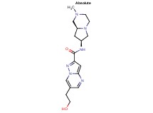 6-(2-hydroxyethyl)-N-[(7S,8aS)-2-methyloctahydropyrrolo[1,2-a]pyrazin-7-yl]pyrazolo[1,5-a]pyrimidine-2-carboxamide